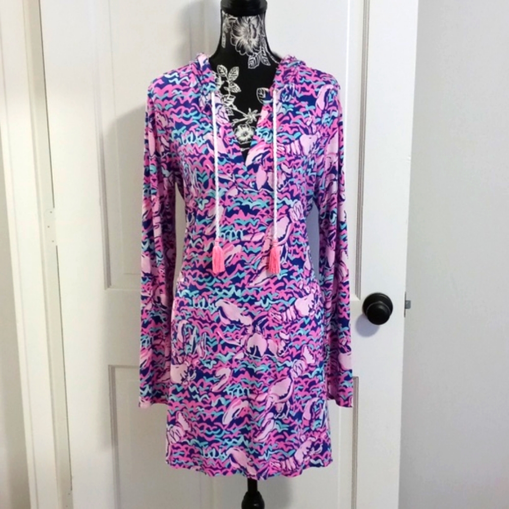 🦞HTF Lilly Pulitzer🦞 - UPF 50+ Rylie Cover-Up Dress